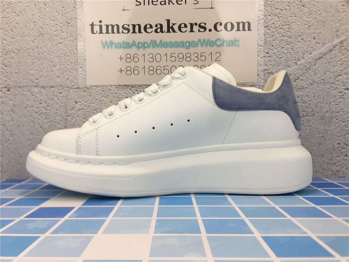 ALEXANDER MCQUEEN DREAM BLUE Oversized Sneakers 553770WHGP79048